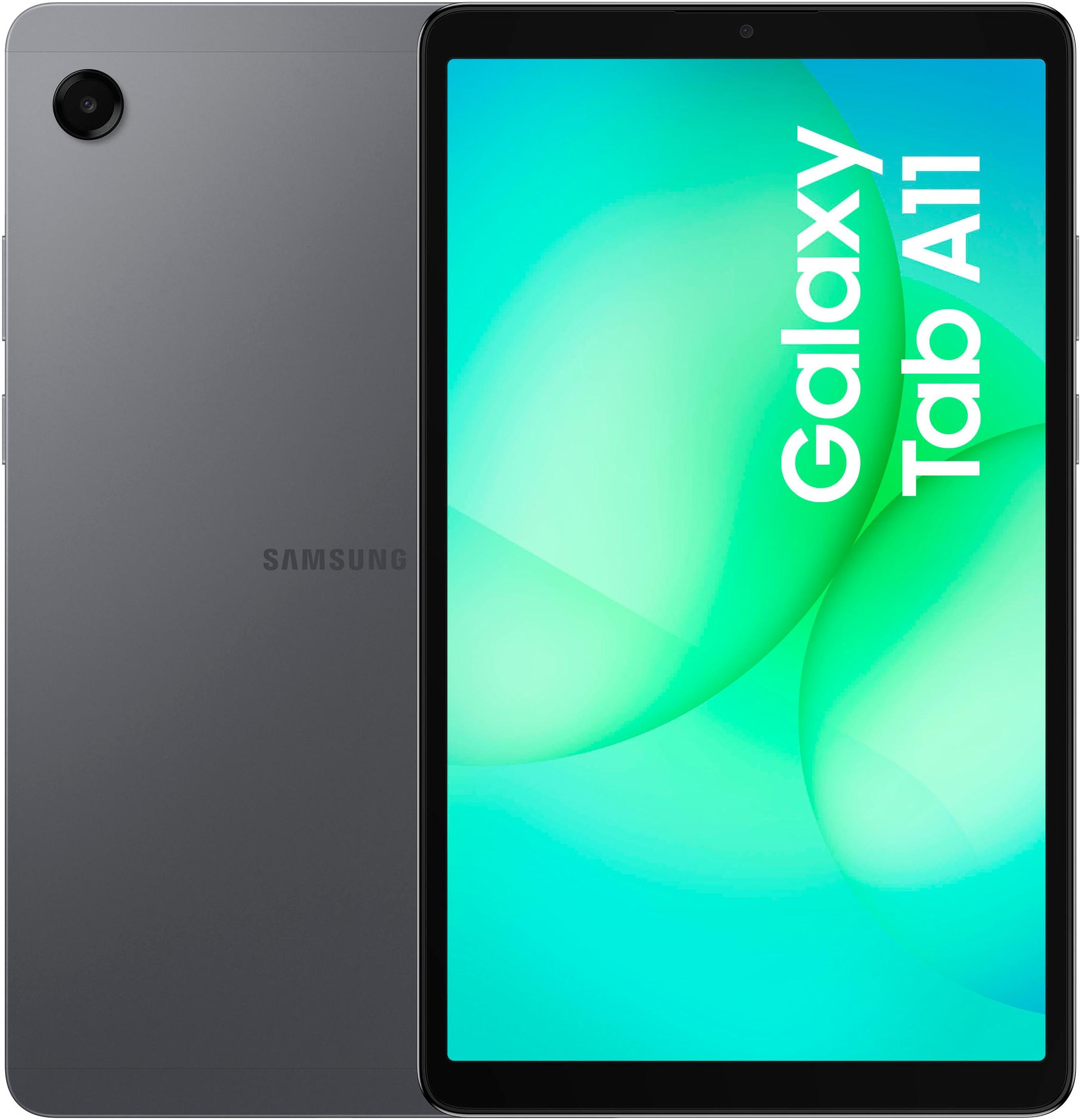 SAMSUNG Tablet "Galaxy Tab A11", Energieeffizienz: D (A-G), grau, 64 GB,mit eSIM, Tablets_EBookReader