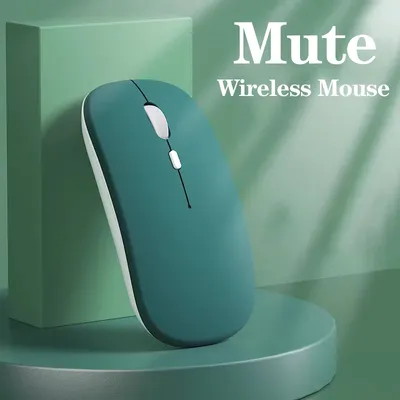 Stille Bluetooth-kompatibel Maus Computer Laptop Optische Maus Wireless für iPad Samsung Tablet Universal Mäuse Geräuschlos