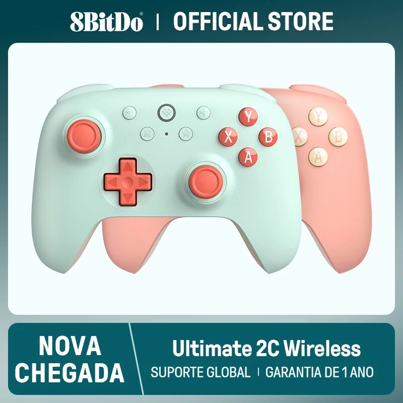 8BitDo – Neuer Ultimate 2C Wireless Gaming Controller für PC, Windows 10, 11, Steam Deck, Raspberry Pi, Android