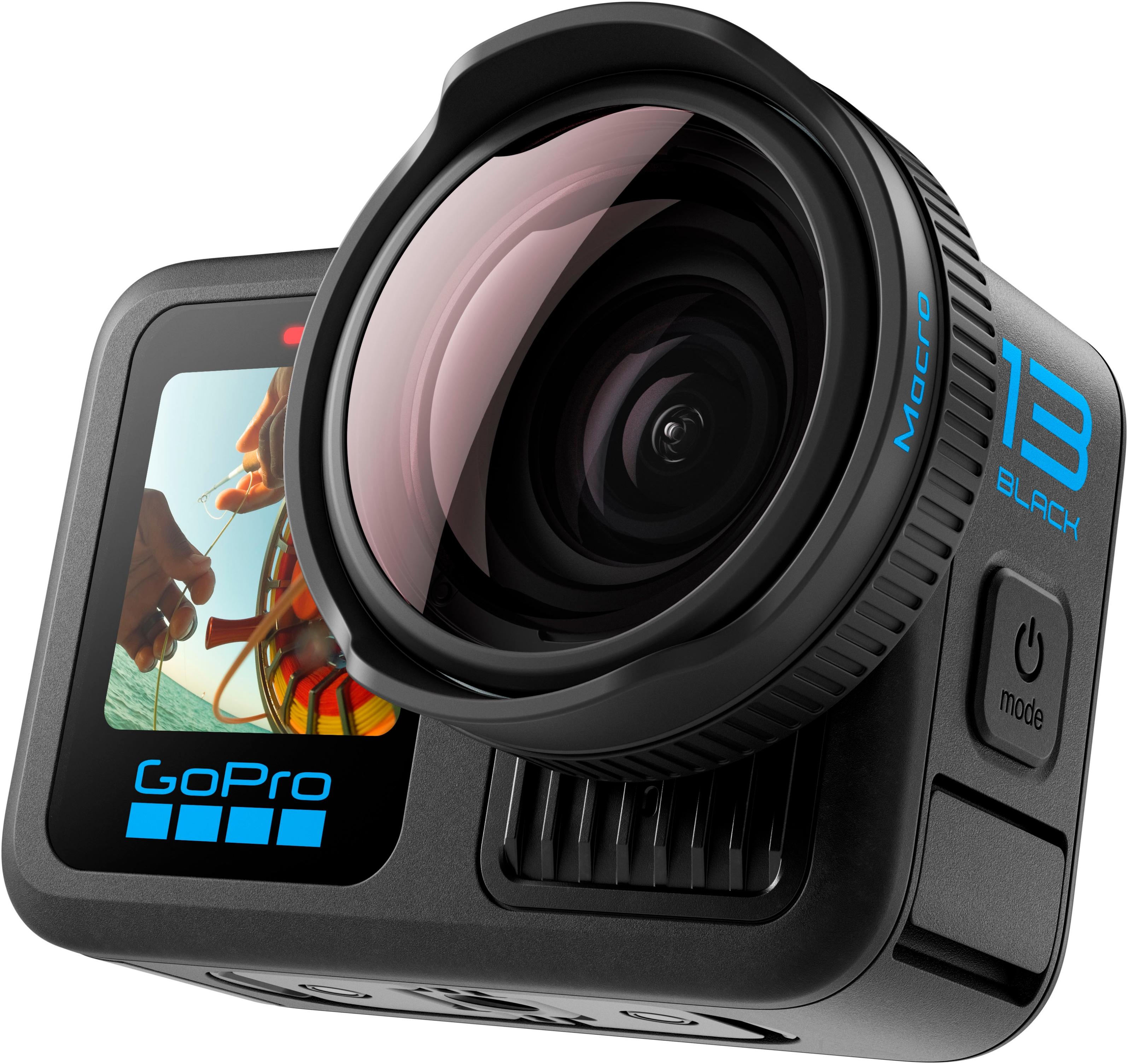 GOPRO Objektivzubehör "Lens Mod Makro", schwarz, B:10mm H:20,5mm T:4,5mm, Objektivfilter