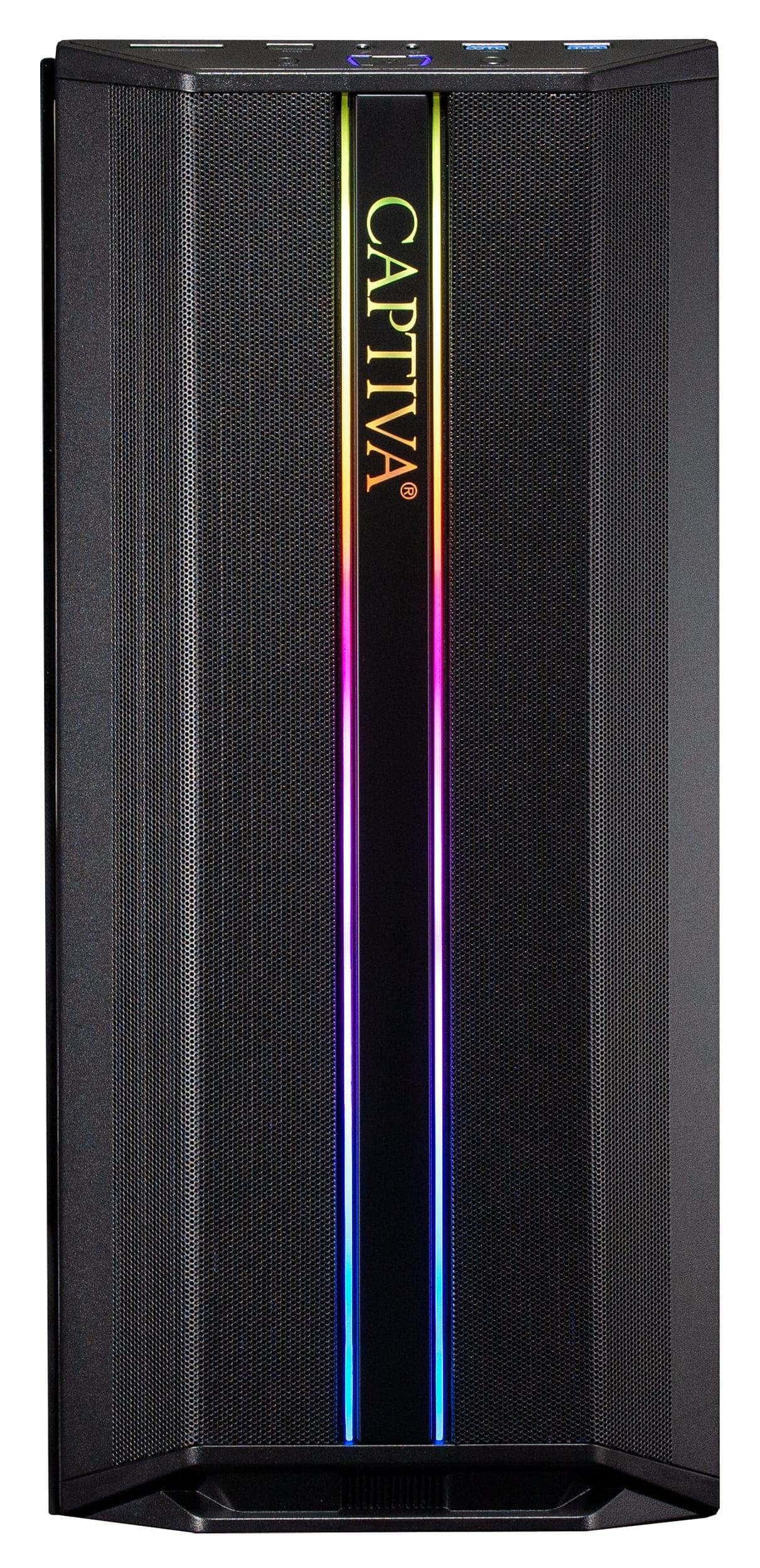 CAPTIVA Business-PC "Power Starter R86-141", schwarz, ohne Betriebssystem, 32 GB RAM 2.000 GB SSD, Desktop-PCs