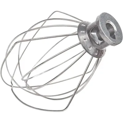 K45WW Drahtpeitschenaufsatz für Standmixer mit kippbarem Kopf für KitchenAid, Eier- und Sahronührer aus Edelstahl, Mehlkuchen-Ballon-Schneebesen