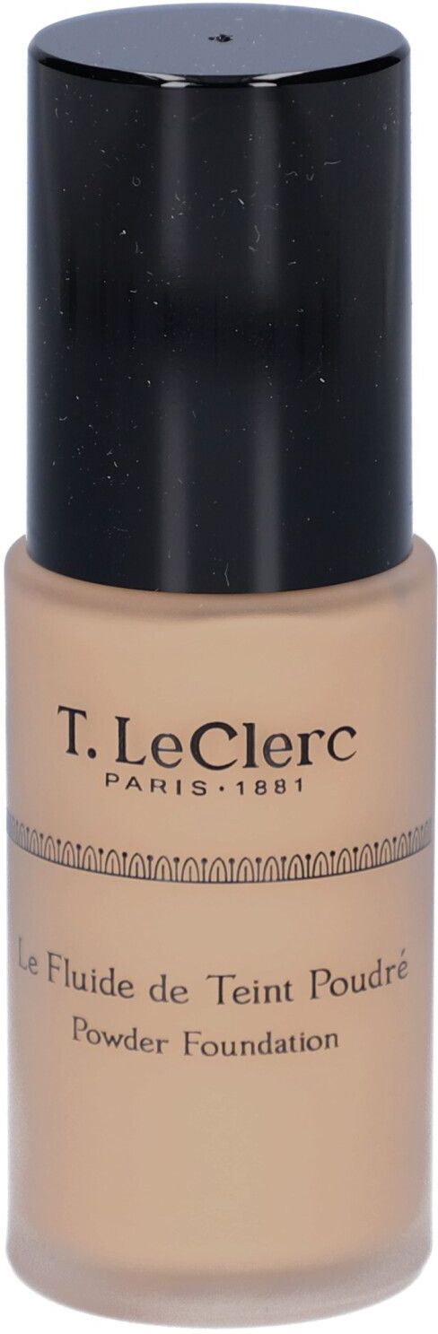 T.LeClerc T. LeClerc Fluide Teint Poudre 04 Beige Abricote Mat 30ml 30 ml Make up