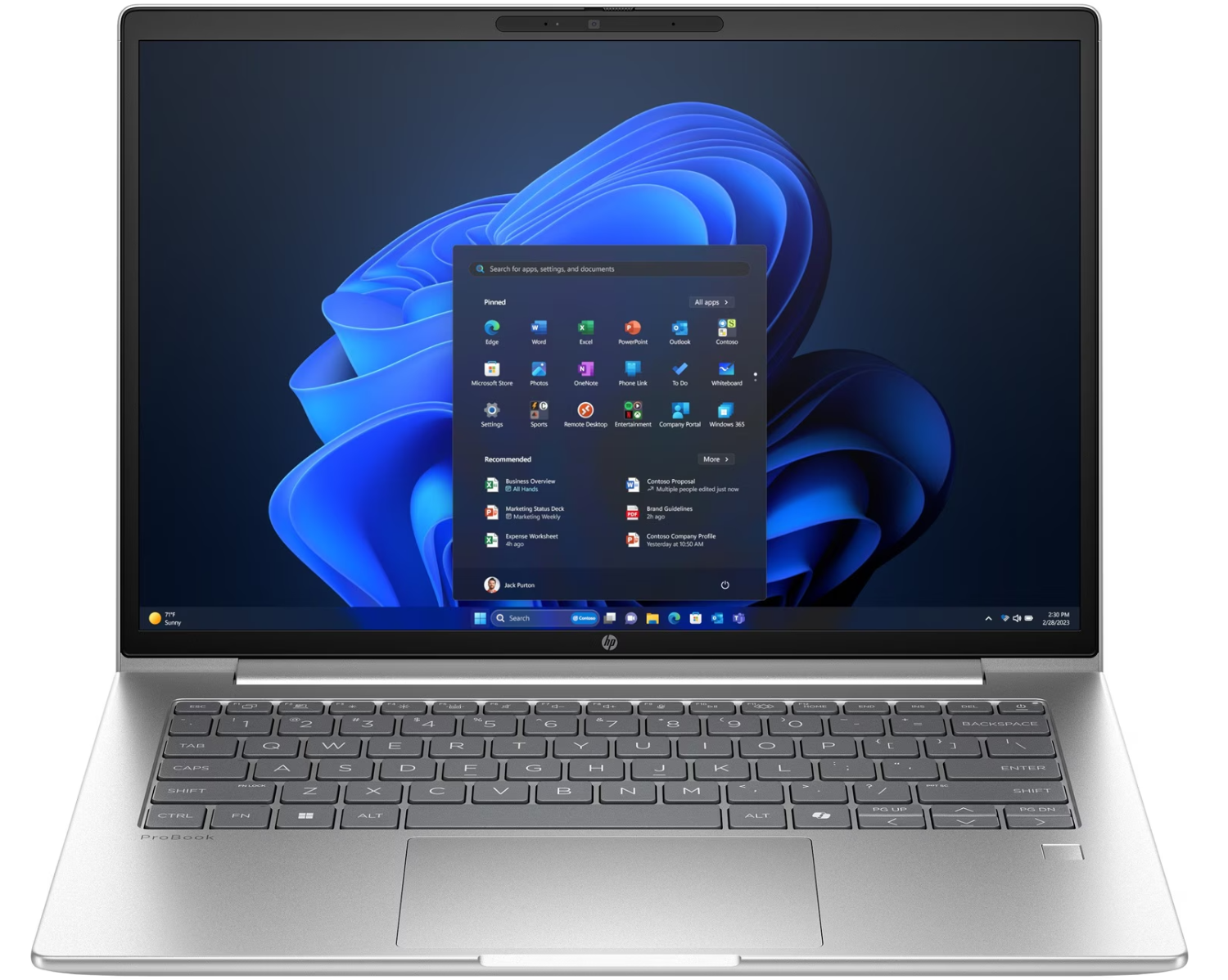 ProBook 4 G1a 14 Zoll Notebook AI-PC (AD2M8ET) - 30 € Gutschein, B2B-Rabatt möglich - HP Power Partner