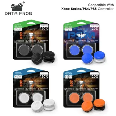 DATA FROG High-Rise Galaxy Thumb Grip Caps für PS4-Controller / für Xbox One-Controller Analog-Stick-Joystick-Abdeckung für FPS-Gaming