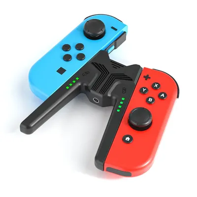Aolion Ladegriffhalterung für Switch Joycon Griff Gaming Controller Grip Ladestation für Nintendo Switch Zubehör