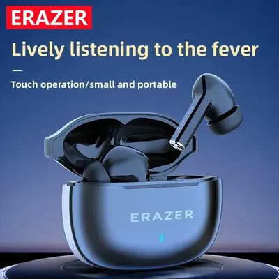 ERAZER HT82 Gaming-Headset Bluetooth 5.4 mit HiFi-Sound-Surround-Stereo, Mikrofon mit Geräuschunterdrückung, kabelloser Bass-Boost-Kopfhörer