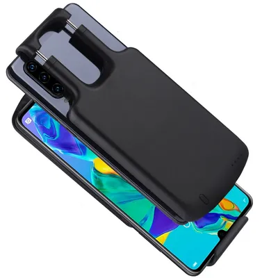 10000 mAh Akku-Ladegerät-Hülle für iPhone 14 Pro Max Samsung S24 S23 Huawei Xiaomi Handyhülle Zusatzakku Power Bank