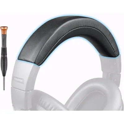 für ATH-M50X Kopfbandpolster für Audio-Technica M50X/M50XBT/M50XWH/M50S Kopfband, schützendes Ersatzkissen, weich und langlebig