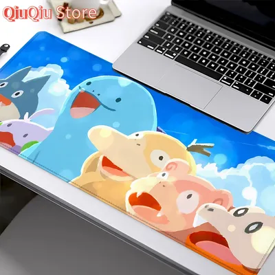 Nette Xxl Gaming Maus Pad Pokemons Schreibtisch Matte Große Mousepad Anime Dekorationen Pc Zubehör Gamer Für Tastatur Erweiterte Matten