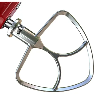 Edelstahl-Flachrührer für KitchenAid 4,5-5QT Standmixer-Zubehör Ersatz für KitchenAid Mixer-Aufsätze