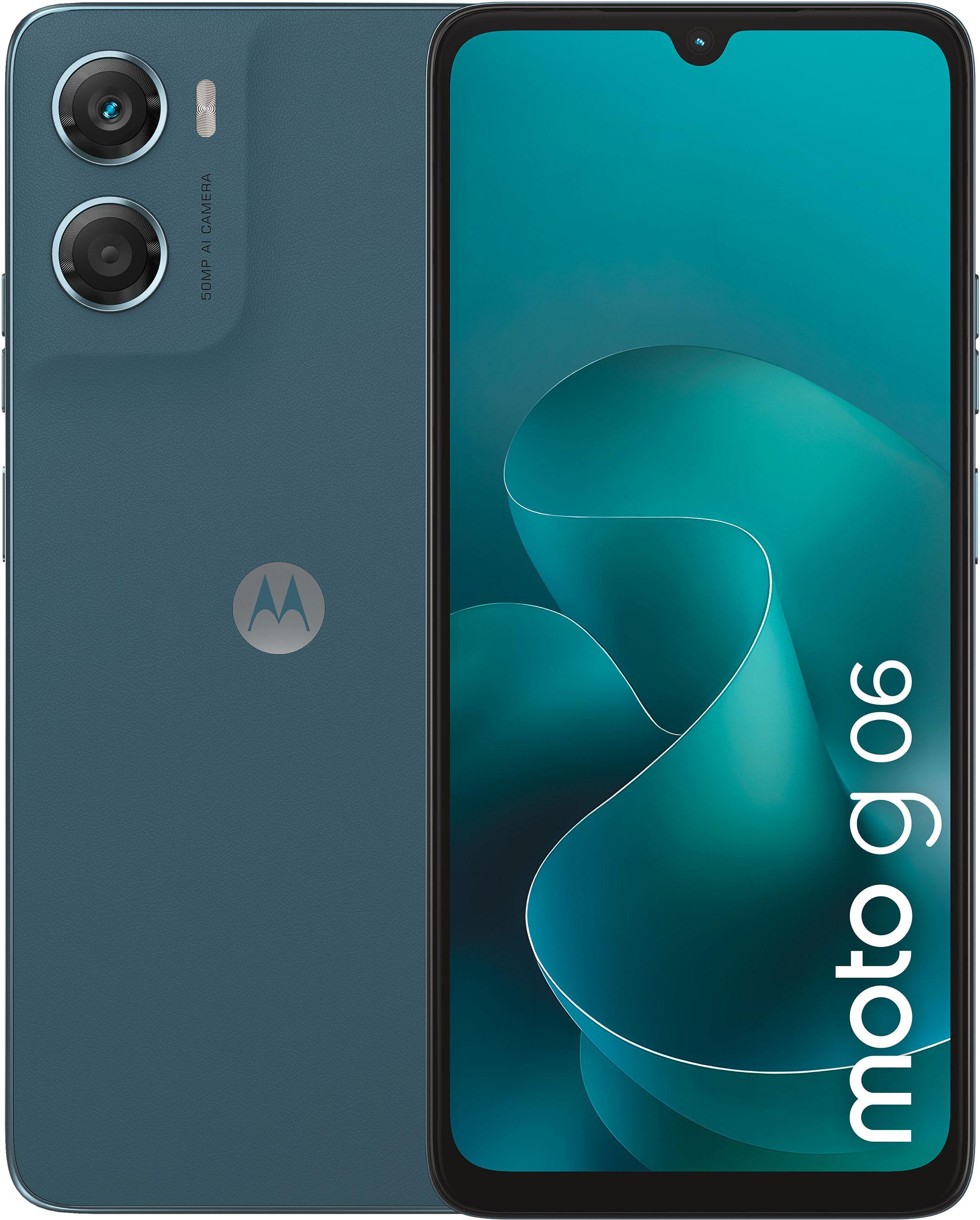 MOTOROLA Smartphone "moto g06", Energieeffizienz: A (A-G), pantone tapestry, 128 GB, Mobiltelefone