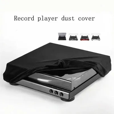 【Y】1 Stück faltbare Plattenspieler-Staubschutzhülle für Audio-Technica AT-LP60XBT Plattenspieler-Staubschutzhülle, hochelastische Plattenspielerhüllen