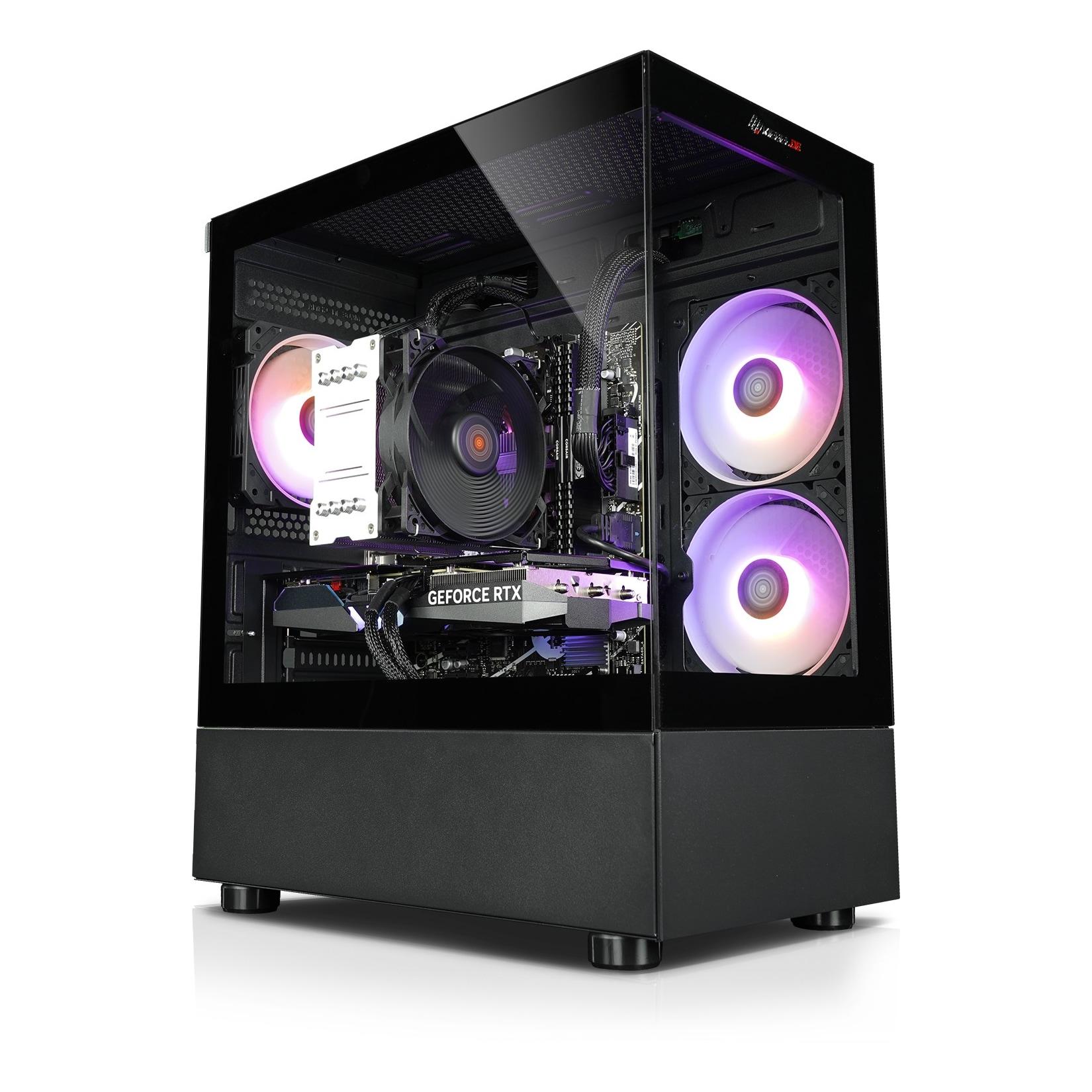 Gaming PC InvaderXS 14 Intel Core i3-14100F, 16GB DDR4, NVIDIA RTX 5050 8 GB, 1TB SSD, Windows 11