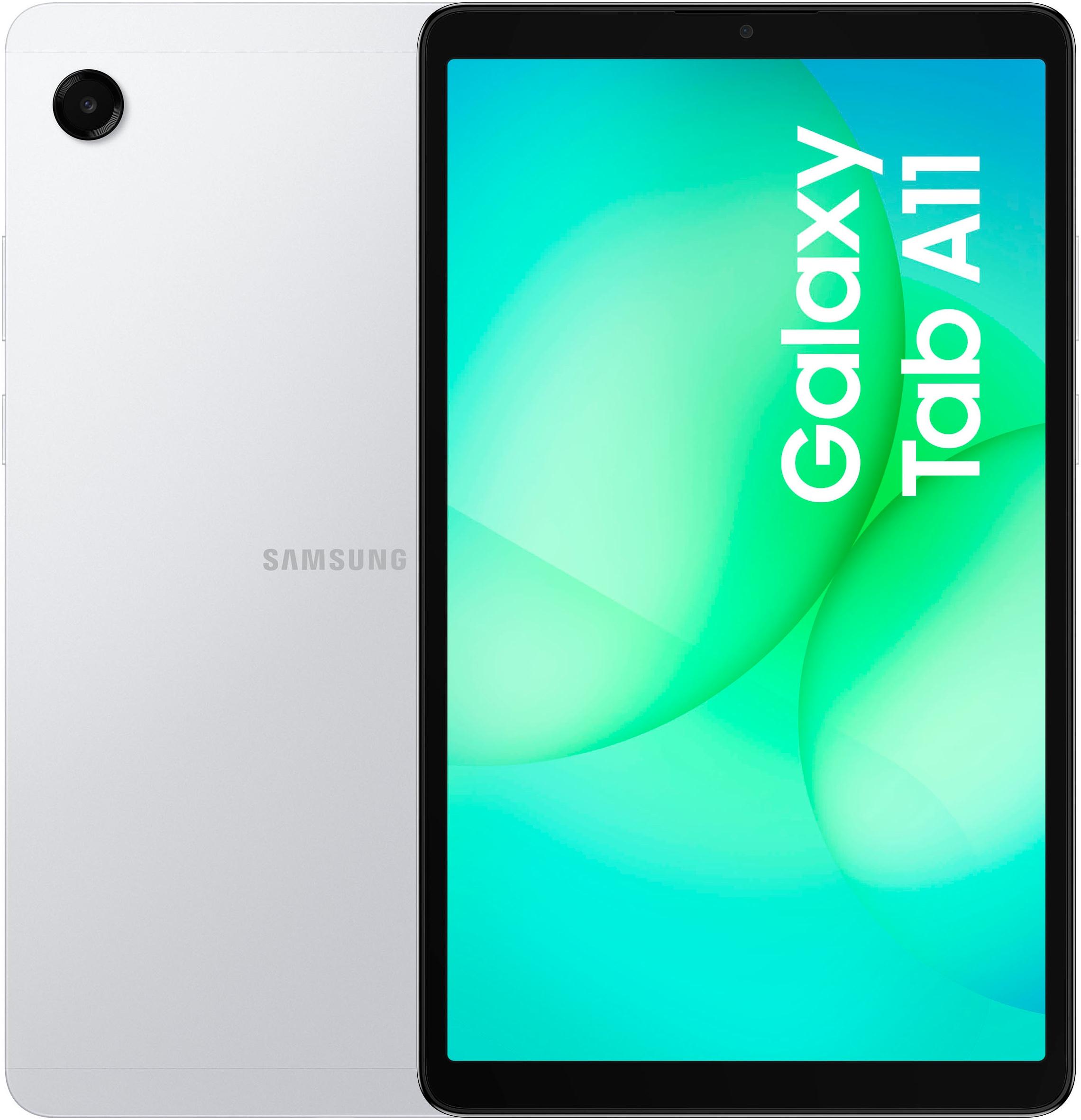 SAMSUNG Tablet "Galaxy Tab A11", Energieeffizienz: D (A-G), silber, 64 GB,mit eSIM, Tablets_EBookReader