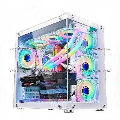 Computer Komplettset R5 7500F/RX 7650GRE/32 GB RAM/1 TB SSD Home Office Gaming PC Desktop-Computer Gamer