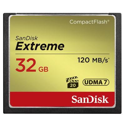 SanDisk Extreme CompactFlash 32GB UDMA7 für DSLR-Kameras