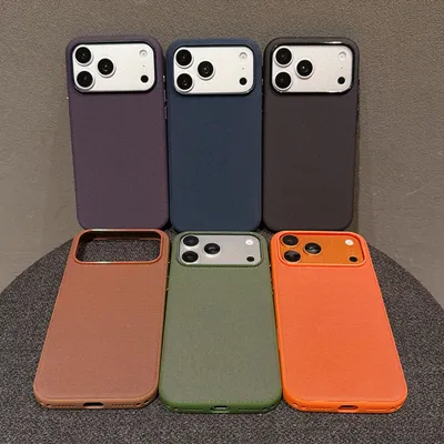 Original Magnetic Tech Gewebte Hülle für iPhone 17 Pro Max Air 16 15 14 mit Kameraknopf für MagSafe Wireless Charger Anti-Drop-Schutzhülle