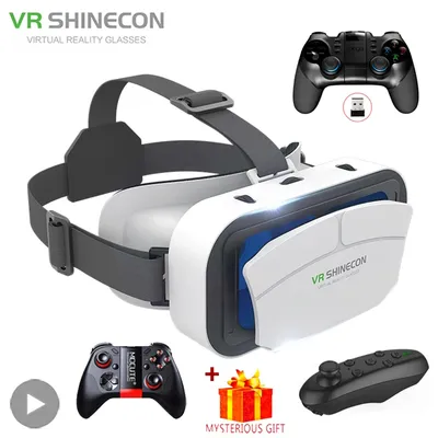 Viar 3D Virtual Reality VR Brille Headset Helm Geräte Linsen Brille Smart Für Smartphone Telefon Realidade Handy Spiel Headset