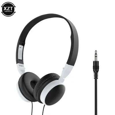Subwoofer Wired Gaming Headset Hifi Sound Qualität Faltbare Tragbare 3,5mm Stecker Kopfhörer Für PC Spiel Host Alle Smartphones