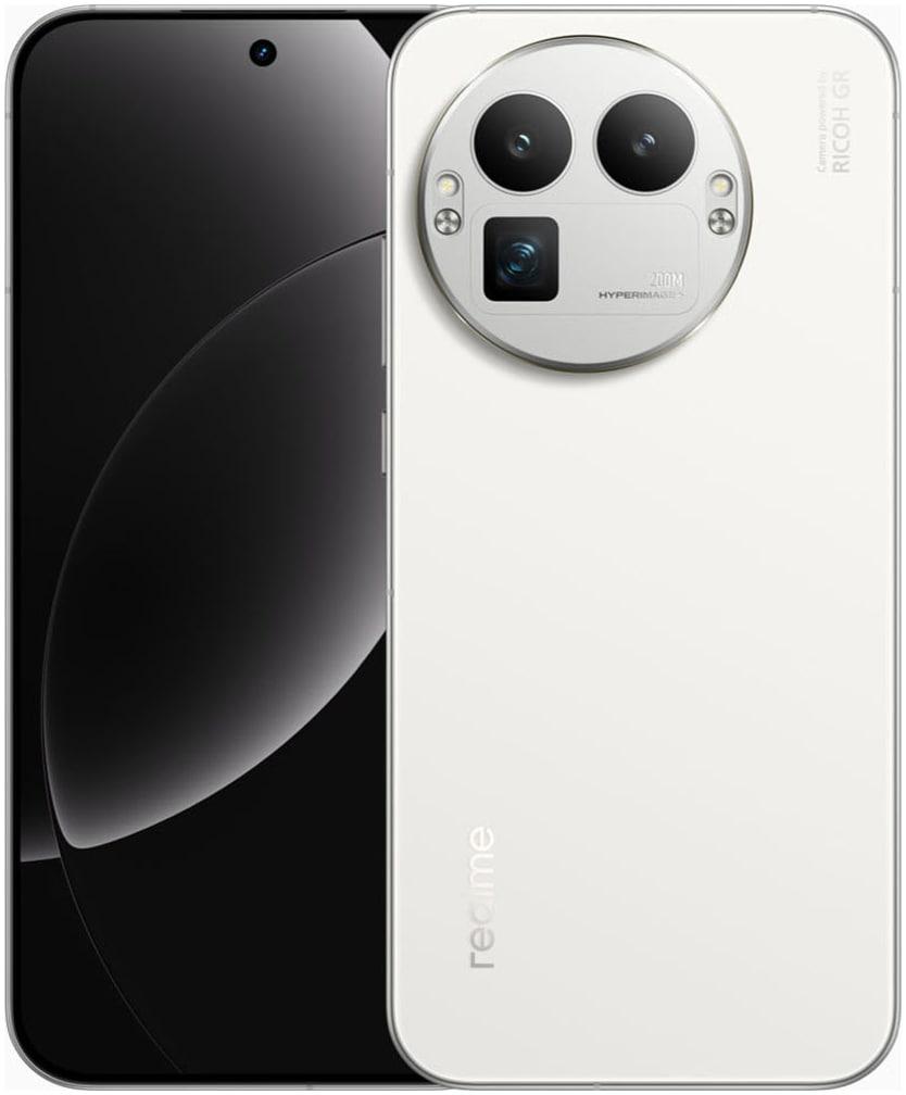 REALME Smartphone "GT8 Pro", Energieeffizienz: B (A-G), diary weiß, 256 GB, Mobiltelefone
