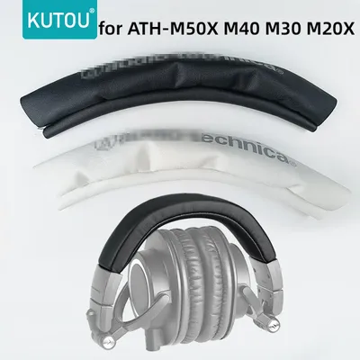 KUTOU Ersatz-Kopfband für Audio-Technica ATH-M50X M40 M30 M20X Kopfhörer-Kopfbandpolster, Kissen, Ersatzabdeckung