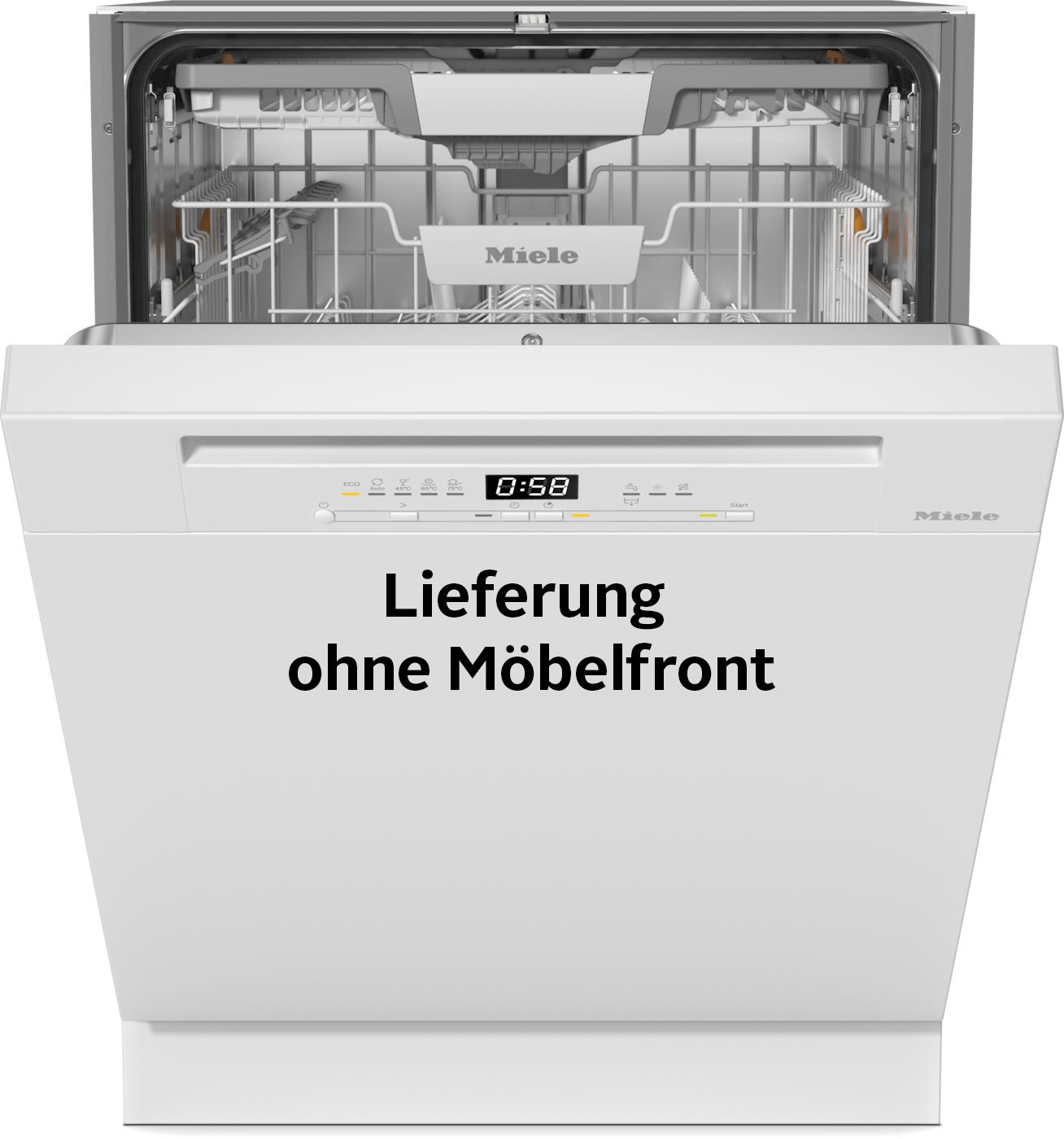MIELE teilintegrierbarer Geschirrspüler "G 5811 SCi Active Plus", Energieeffizienz: A (A-G), silber (weiß), B:59,8cm H:80,5cm T:57cm, Geschirrspüler