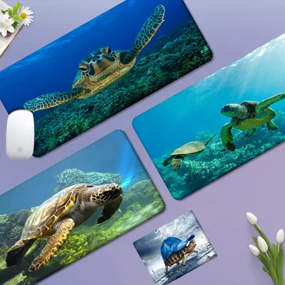 Sea Turtle Large XXL Gaming Laptop Computer Desk Mat Mouse Pad Mouse Mat Notbook Mousepad Gamer