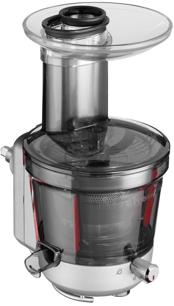 KITCHENAID Entsafteraufsatz "5KSM1JA", silber (silberfarben), B:17,8cm H:29,5cm T:24,6cm, Küchenmaschinen-Aufsätze