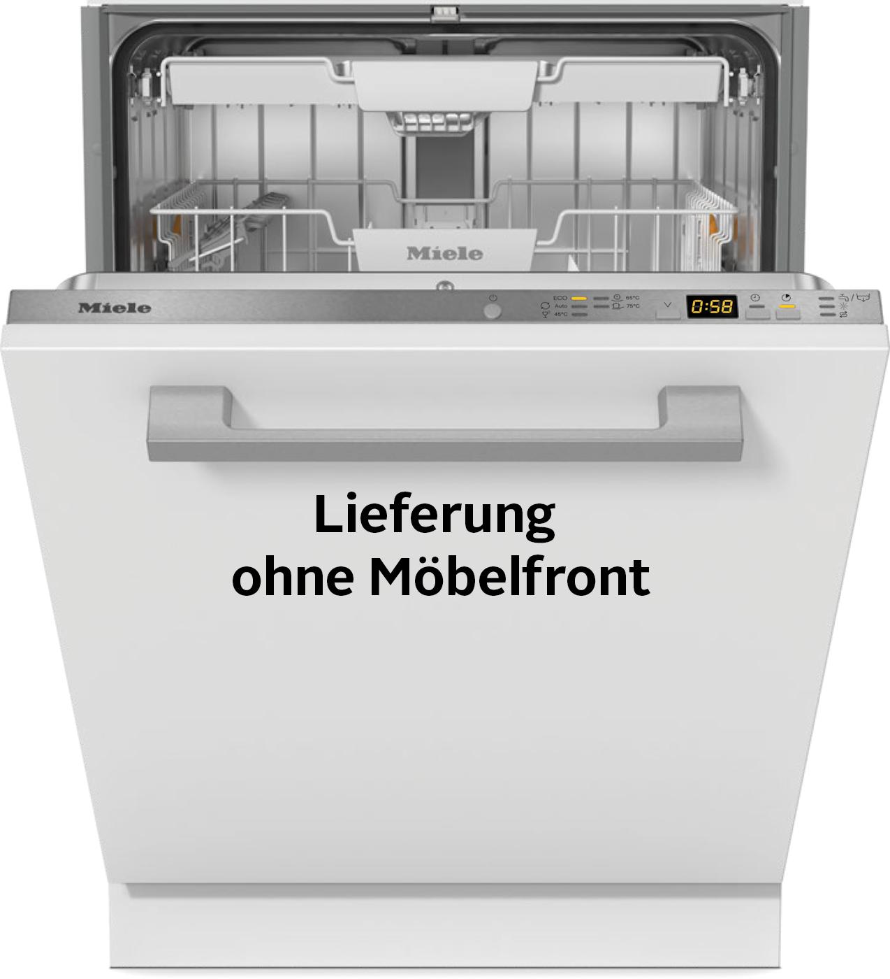 MIELE vollintegrierbarer Geschirrspüler "G 5656 SCVi XXL Active", Energieeffizienz: A (A-G), silber (weiß), B:59,8cm H:84,5cm T:55cm, Geschirrspüler