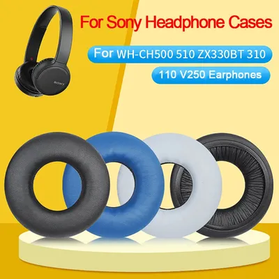 Ersatz-Ohrpolster für Sony Kopfhörer Schaumstoffpolster für WH-CH500 CH510 ZX330BT ZX310 ZX300 ZX110 ZX600 ZX660 V150 V200 V250 V300