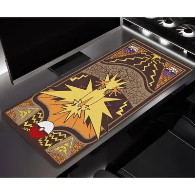 Gaming Laptop Over Edge Rutschfestes PC-Zubehör Gummi Schreibtischunterlage Maus P-Pokemon Mausepad Mousepad Gamer Schreibtischunterlage Computermatte