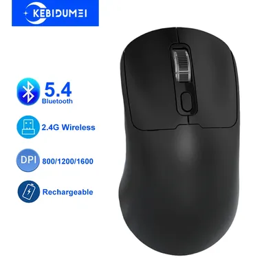 Bluetooth 5.4 Maus 2,4G Drahtlose Maus Dual Modus Slient Maus Wiederaufladbare Gaming Maus Mäuse für PC Computer Laptop macbook
