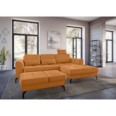 Sofakissen SIT & MORE "Bendigo", gelb (curry), B:65cm H:25cm T:10cm, Polsterauflagen, Sofa-Zubehör Deko-Kissen Sofakissen, im 2-er Set