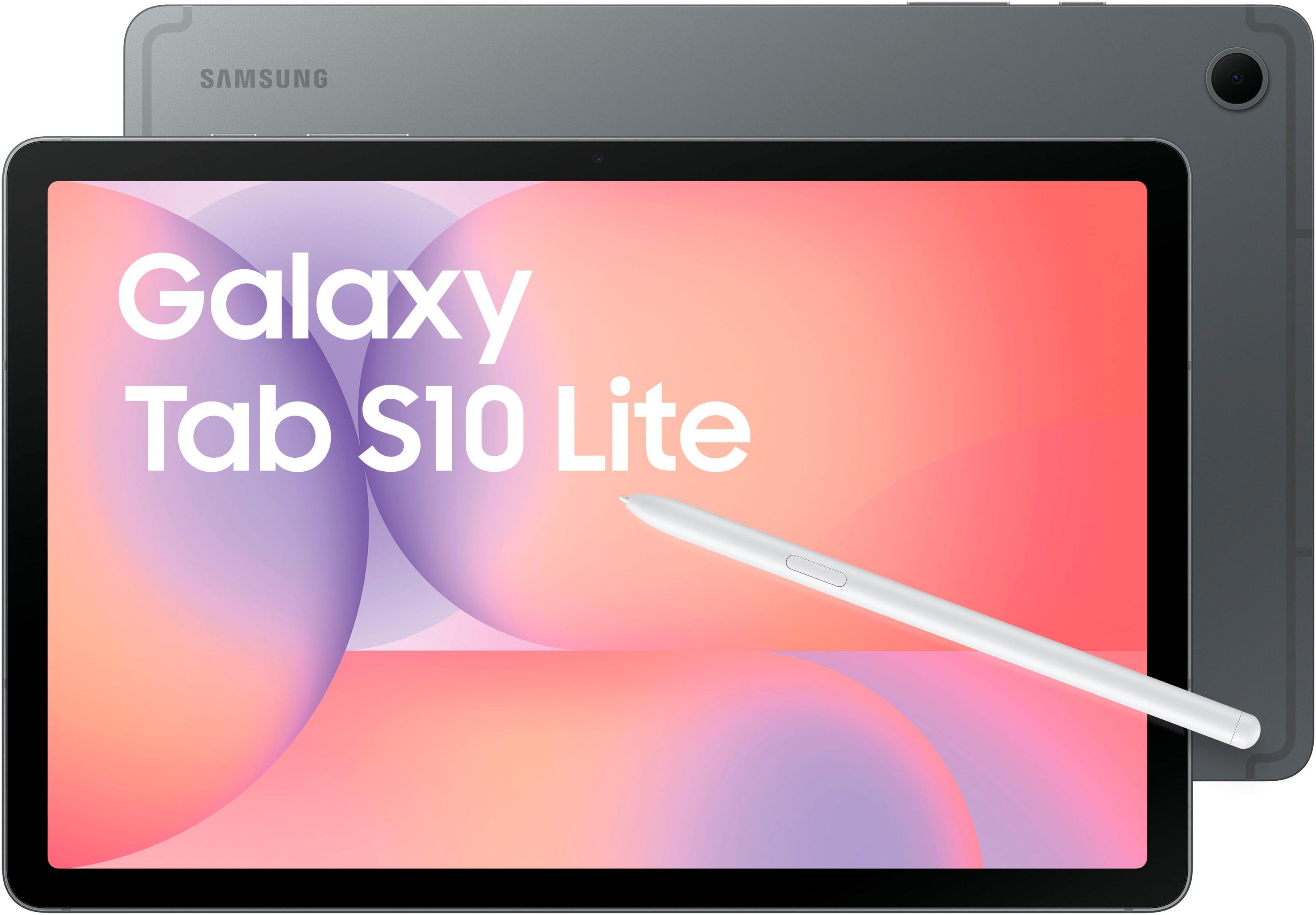 SAMSUNG Tablet "Galaxy Tab S10 Lite", Energieeffizienz: F (A-G), grau1, 256 GB, ohne eSIM, Tablets_EBookReader