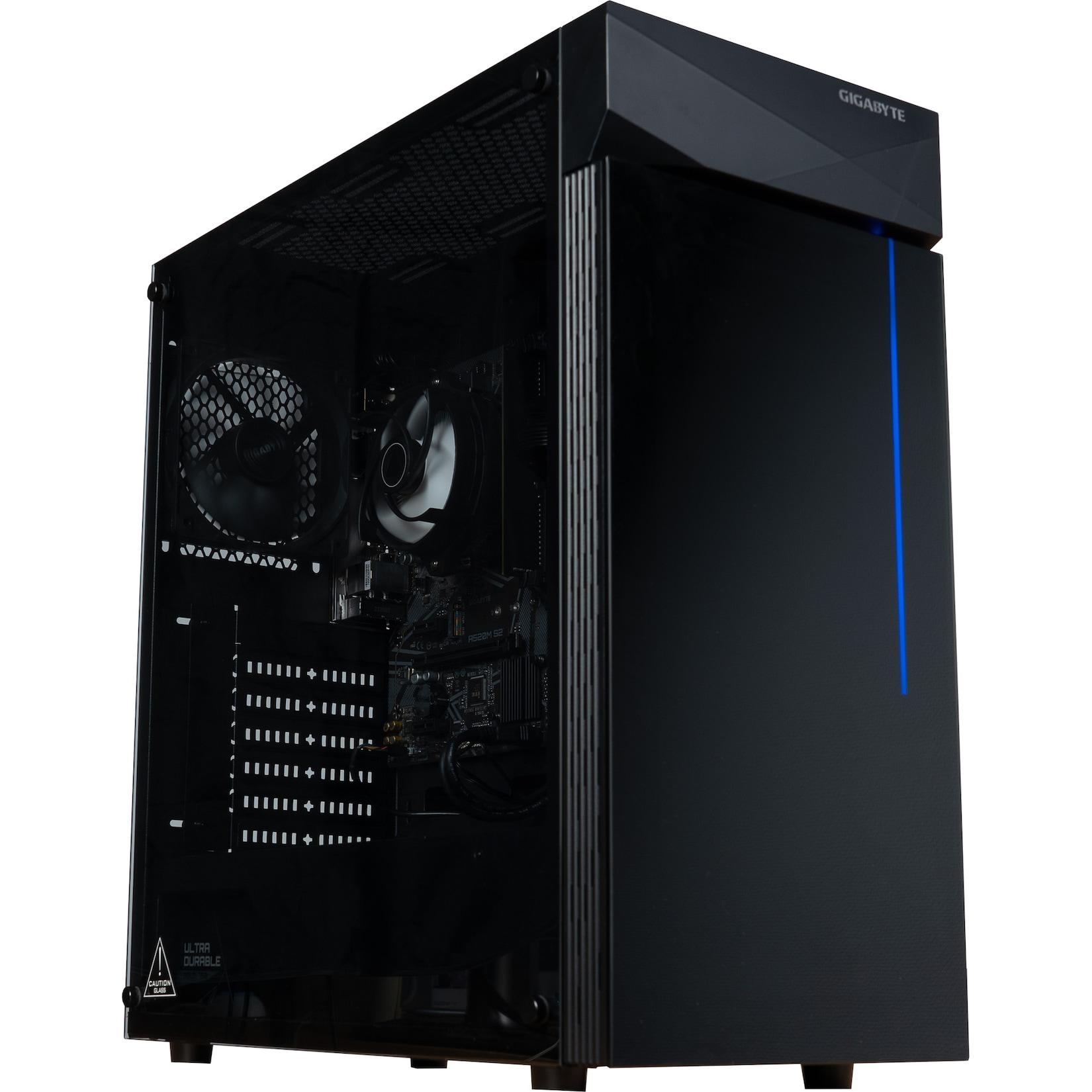 Entry Gamer PC, AMD Ryzen5 8600G, 16GB DDR5, 1TB M.2, Radeon 760, W11pro