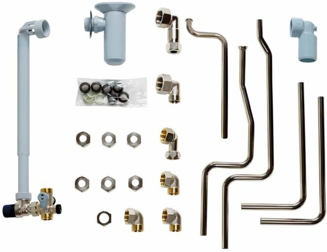 Vaillant Vih r Aufputz-Verrohrungssatz 0020183758 120 l, 10 bar, für Speicher