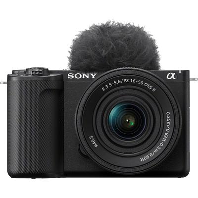 SONY Systemkamera "ZV-E10M2K", schwarz, B:11,48cm H:6,75cm T:5,42cm, Fotokameras