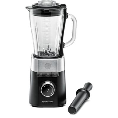 ROMMELSBACHER Standmixer "MX 1260", glas, edelstahl, schwarz, B:19cm H:43,5cm T:17cm, Zerkleinerer