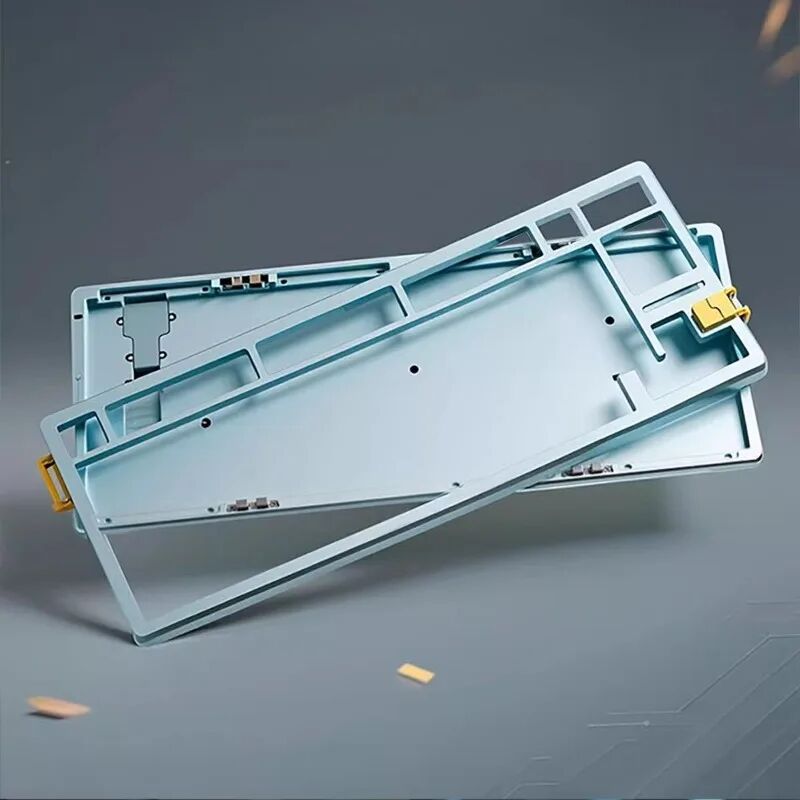 MiFuny Ego80 Tastatur Shell CNC Aluminium Wooting80HE Magnetische Schalter Tastatur Shell Angepasst Gaming Tastatur Zubehör Dichtung Geschenk