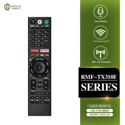 RMF-TX310E Ersetzen Sie die Fernbedienung RMF-TX300E Sprachsteuerung, passend für Sony Smart 4K TV 149331811 XBR-55X850S XBR-55X930D Für Euro-Markt