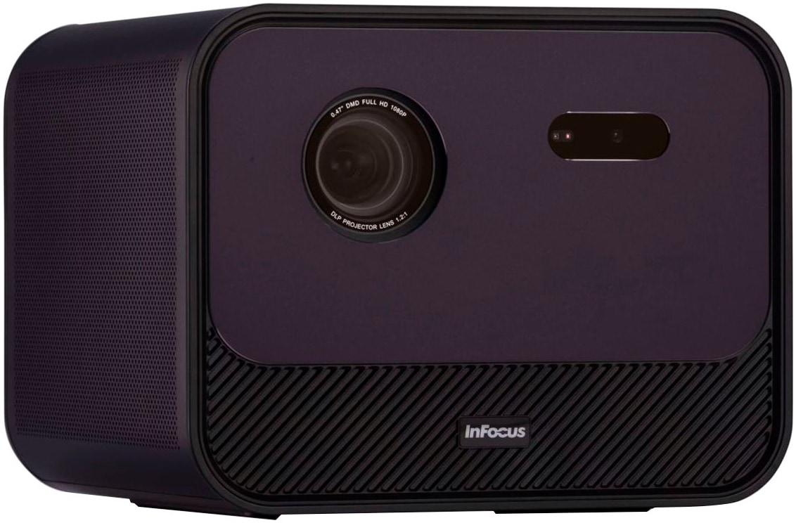 INFOCUS Beamer "Beamer mit LED, 1200 ISO-Lumen, Full HD, HDR10, 3D, Dolby & LAN", schwarz, B:15,7cm H:19,8cm T:18,7cm, Beamer