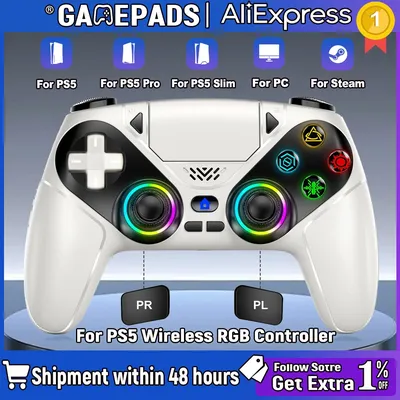 Wireless Controller Gamepad Für Playstation 5 PS5 Konsole Gaming Controller Mit Turbo Dual Sense Vibrate Hall Joystick