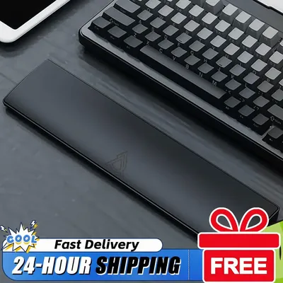 Handgelenkstütze für 81-Tasten Mechanische Tastatur PU-Leder Memory-Schaum Weiche Polsterung für Büro Computer Gaming Laptop