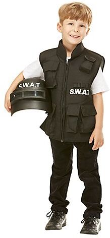 Kinder-SWAT-Weste "Spezialeinsatz"