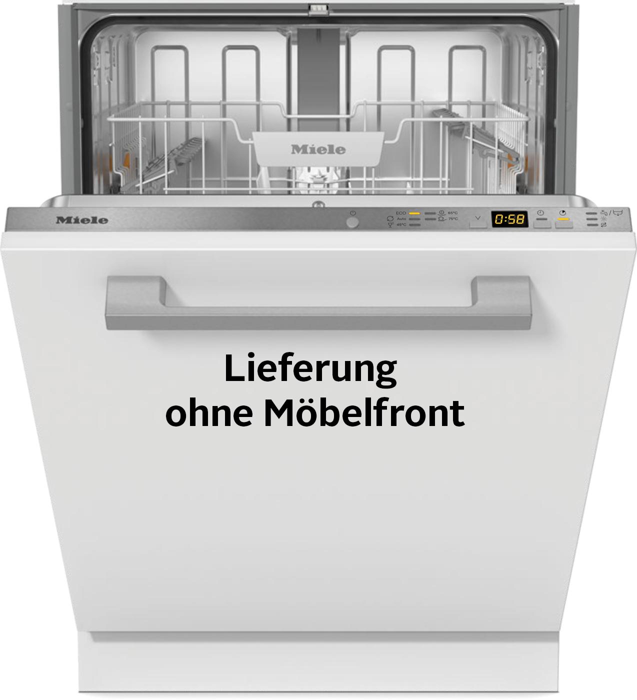 MIELE vollintegrierbarer Geschirrspüler "G 5656 Vi XXL Active", Energieeffizienz: A (A-G), silber (weiß), B:59,8cm H:84,5cm T:55cm, Geschirrspüler