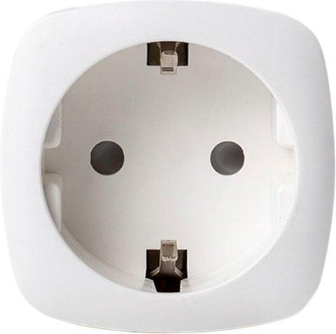 HYRICAN Steckdose "Hyrican Smart WIFI Steckdose, 16A, Alexa/ Google kompatibel", weiß, B:6cm H:6cm T:8,5cm, Steckdosen, 1er Pack