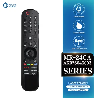 MR24GA Smart Voice Magic Fernbedienung AKB 76045003 für TV 43NANO81T6A Smart OLED TV mit Sprach- und Zeigerfunktion