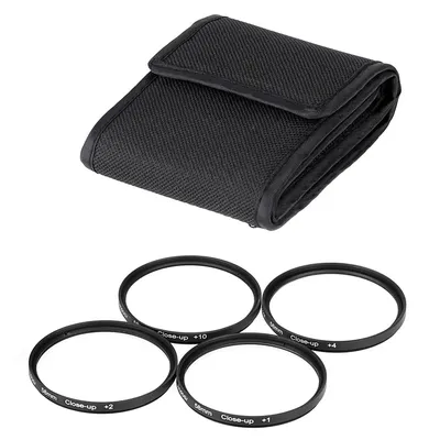 Nahaufnahme-Makrofilter + 1 + 2 + 4 + 10 Nahaufnahme 37 mm 43 mm 46 mm 49 mm 52 mm 55 mm 58 mm 62 mm 67 mm 72 mm 77 mm für Canon Nikon Sony Kamera
