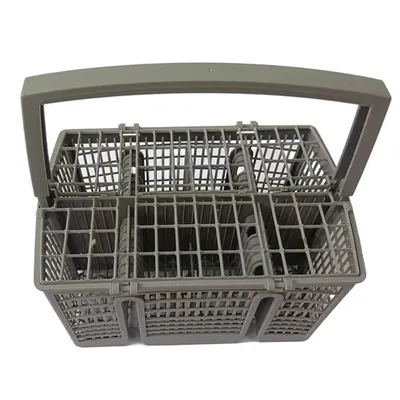 Spülmaschinenzubehör, Kunststoffkorb, Aufbewahrungskorb, Messer-Gabel-Korb, Besteckkorb, geeignet für Bosch/Maytag für LG/Kitchenaid/GE